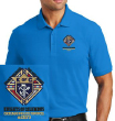 Golf Polo Shirt 40/60 Blend Blue